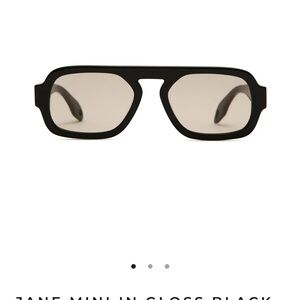Sold Out Elisa Johnson Mini Jane Sunglasses in Black